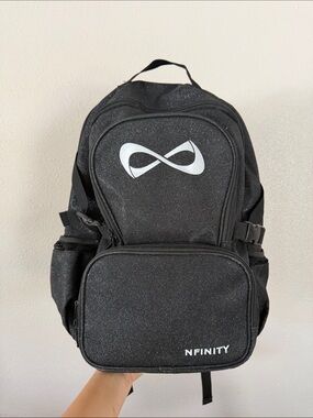 Nfinity Black Sparkle Backpack